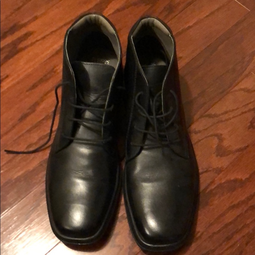 Geox Italian High top boys formal dress shoes